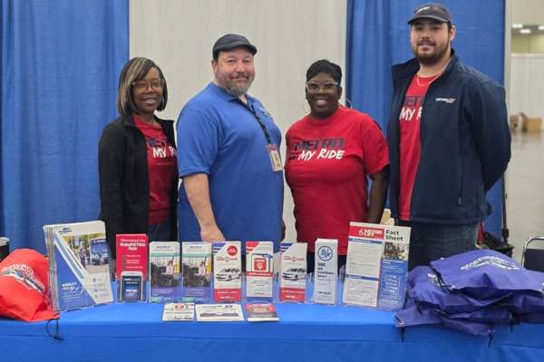 Richard Herrera attends a conference with other METRO employees.